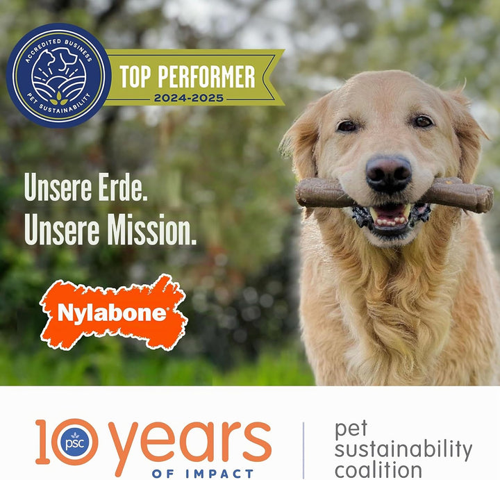 Nylabone Extreme, Kau- und Zahnspielzeug für Hunde, Hundeknochen, für aggressiv / Starke kauende, Hä