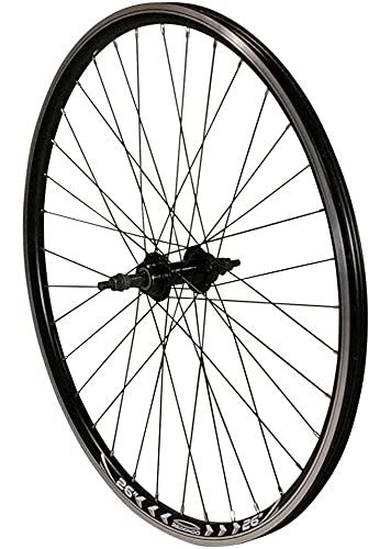 Redondo 26 Zoll Hinterrad Laufrad Hohlkammer V-Profil 26" Felge 5-7-fach Schwarz