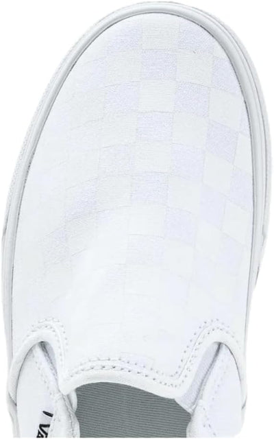 Vans Damen Asher Sneaker 34.5 EU Checkerboard White White, 34.5 EU Checkerboard White White