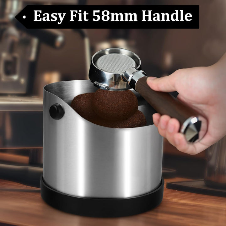 Espresso Abklopfbehälter für Siebträger, 1400ml, L