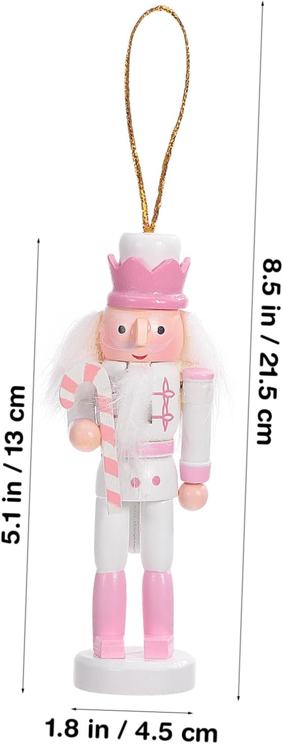 VANZACK Weihnachts-Nussknacker: Hängender Nussknacker-Anhänger Tisch-Nussknacker-Ornamente Für Zuhau