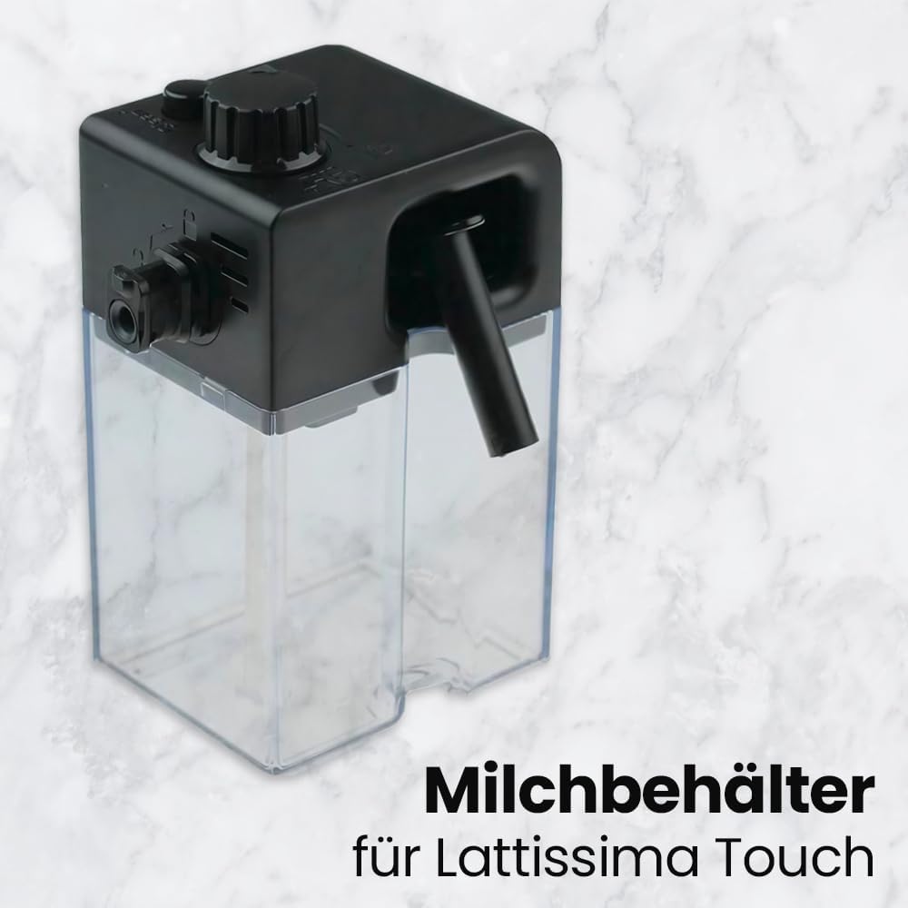 Anakel home Milchaufschäumer 7313238361/5513224751, kompatibel mit DeLongui Lattissima EN520 EN550,
