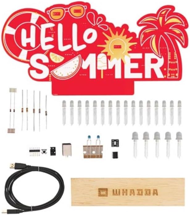 Whadda WSXL106 Soldering & Programming Kit, Black