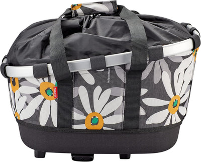 KlickFix Unisex – Erwachsene Bikebasket Gt Fahrradkorb Masse: 33 x 27 x 42 cm Margarite, Masse: 33 x
