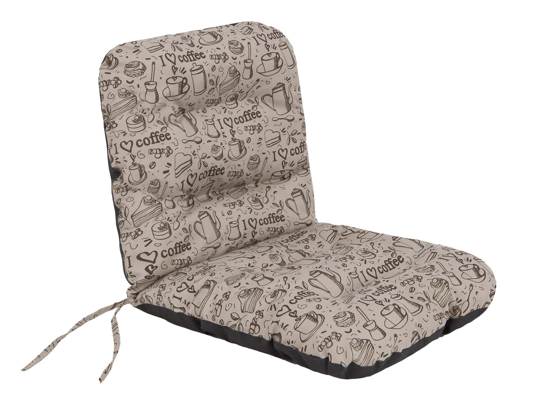 PillowPrim Sitzkissen für Niedriglehner Gartenmöbel - Kissen für Sessel, Gartenliege - Sitz abmessun
