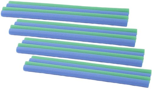 HUDORA Ersatz Schaumstoffrohre mit 25/26mm Innendurchmesser für bis zu 8 Stangen 16 Stück, 16 Stück
