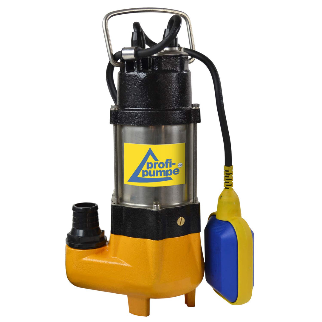 TAUCHPUMPE SCHMUTZWASSERPUMPE ABWASSERPUMPE BAUPUMPE DRAINAGEPUMPE FÄKALIENPUMPE SCHMUTZWASSERTAUCHP