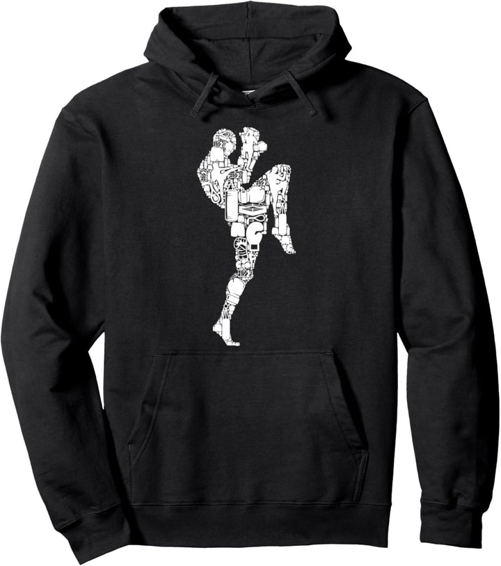 Muay Thai Thaiboxen Taekwondo Kinder Jungen Männer Pullover Hoodie