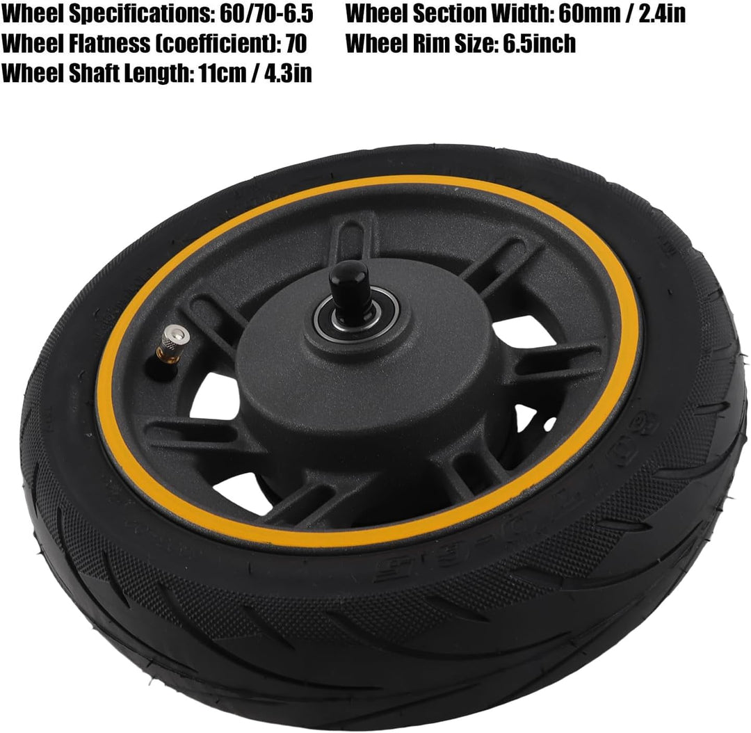 Yosoo Health Gear 10 Zoll 60/70-6,5 Vorderrad-Roller mit Reifen, Passend für den Elektroroller by Se