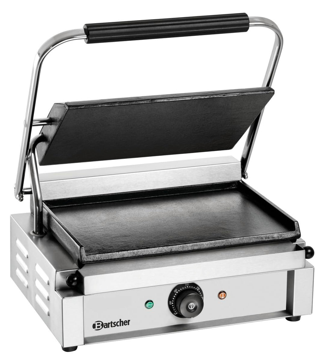 Bartscher Elektro-Kontaktgrill 2,2 kW Grillplatten glatt Gastronomiebedarf