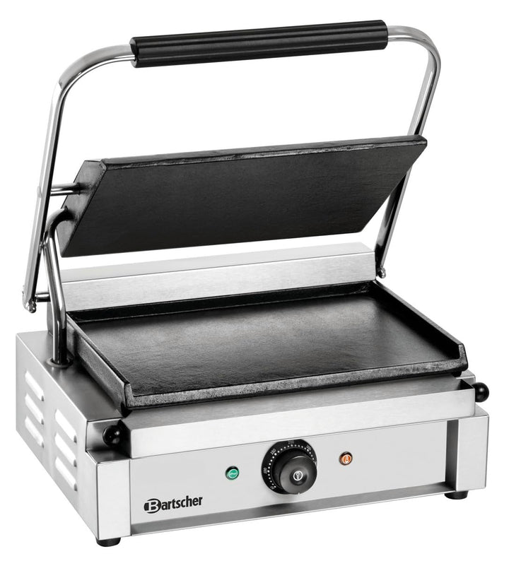 Bartscher Elektro-Kontaktgrill 2,2 kW Grillplatten glatt Gastronomiebedarf