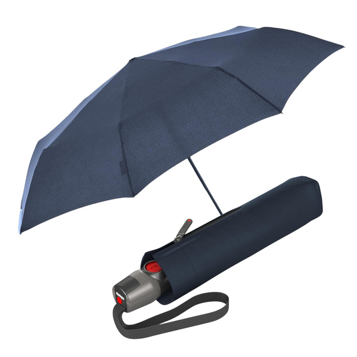 Knirps T.200 M Duomatic - Taschenschirm Regenschirm navy Mittel Navy, Mittel Navy