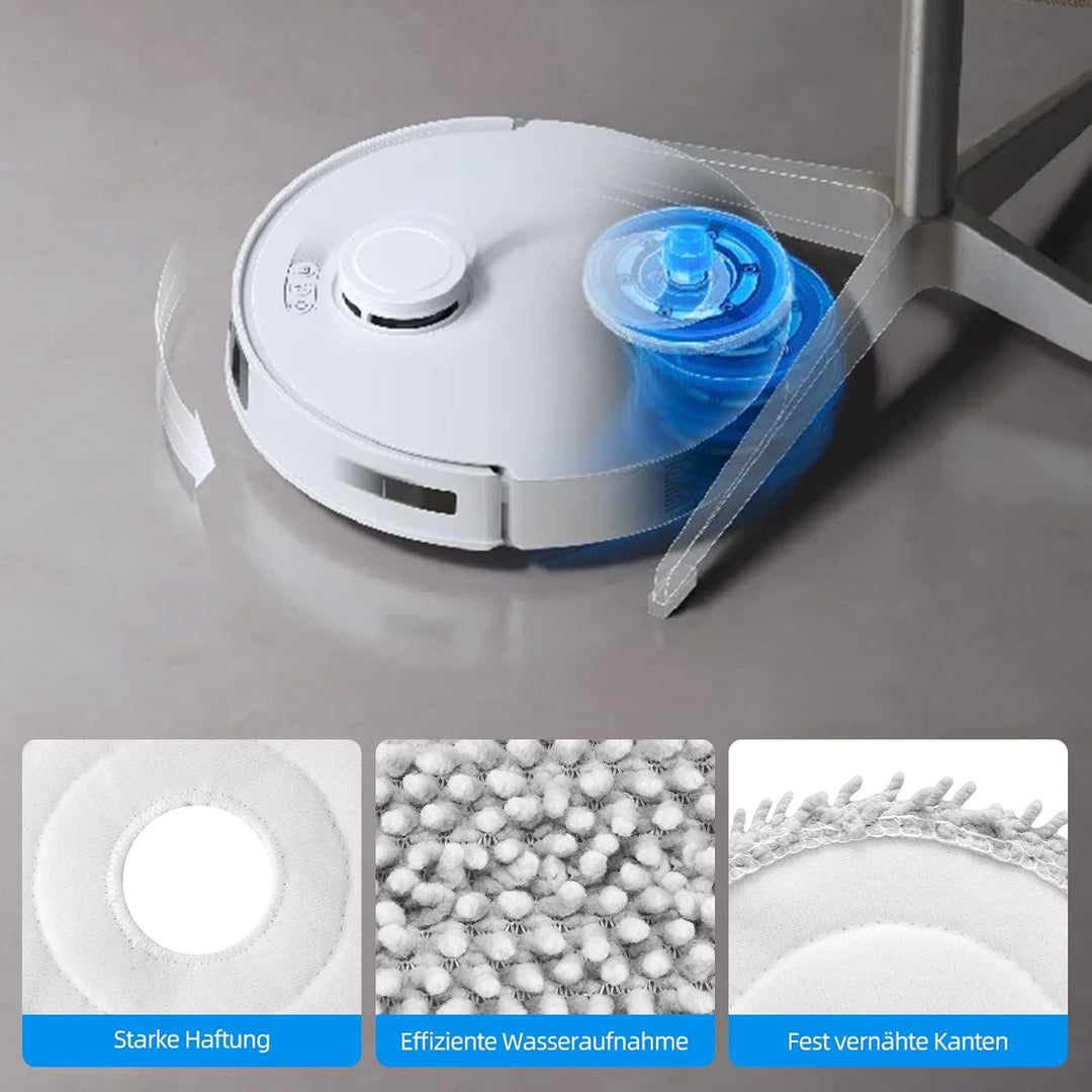 25 Stück Zubehörset für Ecovacs Deebot T30 Omni / T30 Pro Omni / T30 Saugroboter, Ersatzubehör 2 Ant