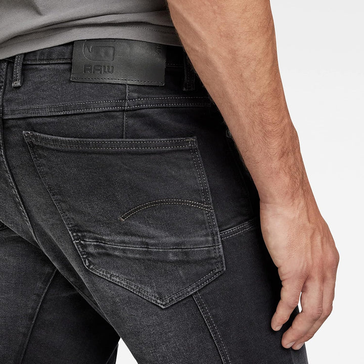 G-STAR RAW Herren Denim Cargo 3D Skinny Jeans 31W / 30L Grau (Worn in Black Onyx D22075-c910-c942),