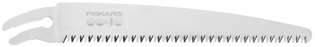 Original Fiskars gerades Sägeblatt für Profi Handsägen SW 240 und SW 330, Blattlänge: 24 cm, Hochwer