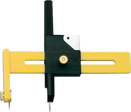 448700 - Kreisschneider Olfa CMP-1 - Ø 10-150 mm - inkl. 5 Ersatzklingen