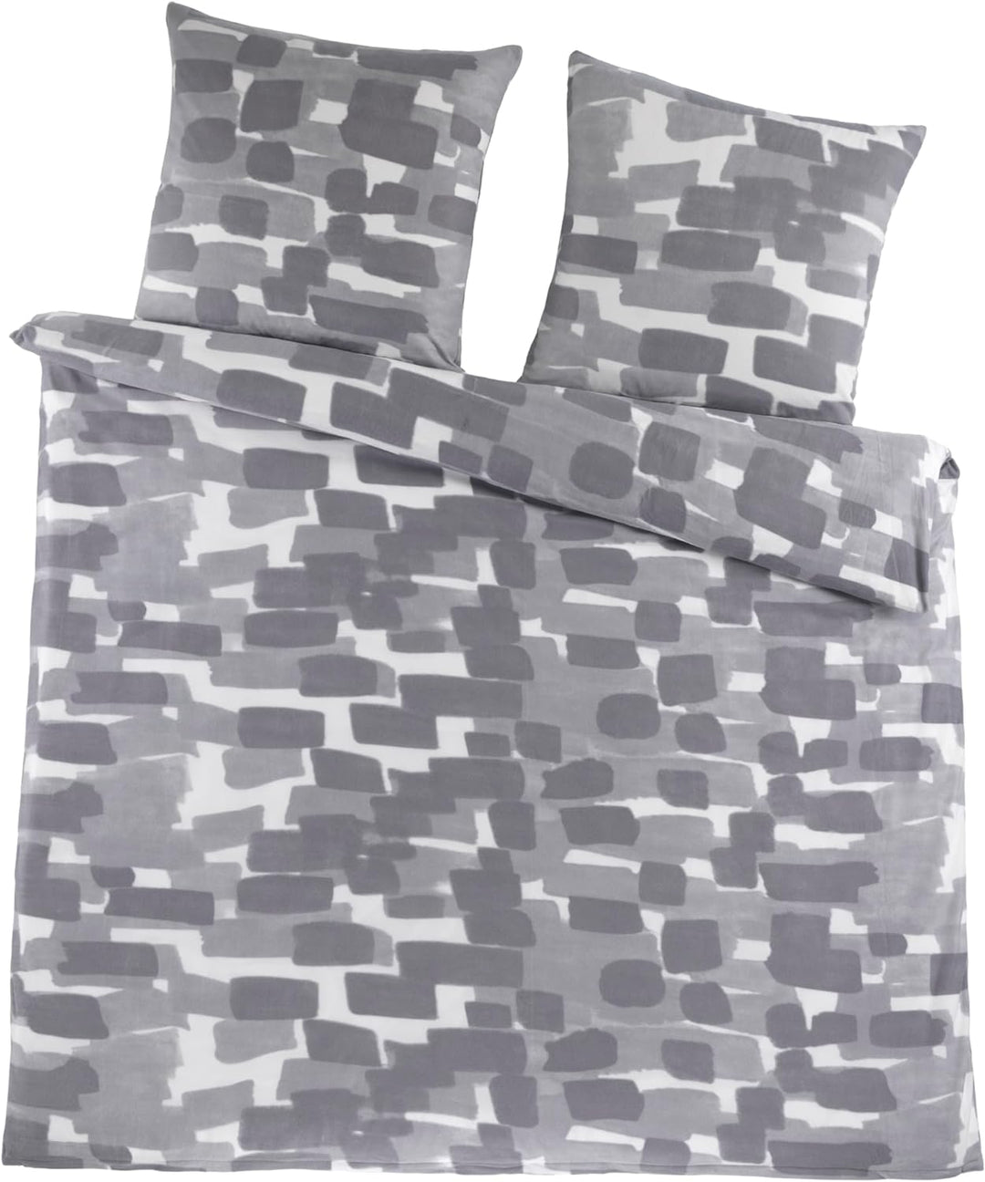 DreamHome Warme Winter Microfaser Thermo Fleece Bettwäsche 135x200 155x220 200x200 Moderne, Grösse:2