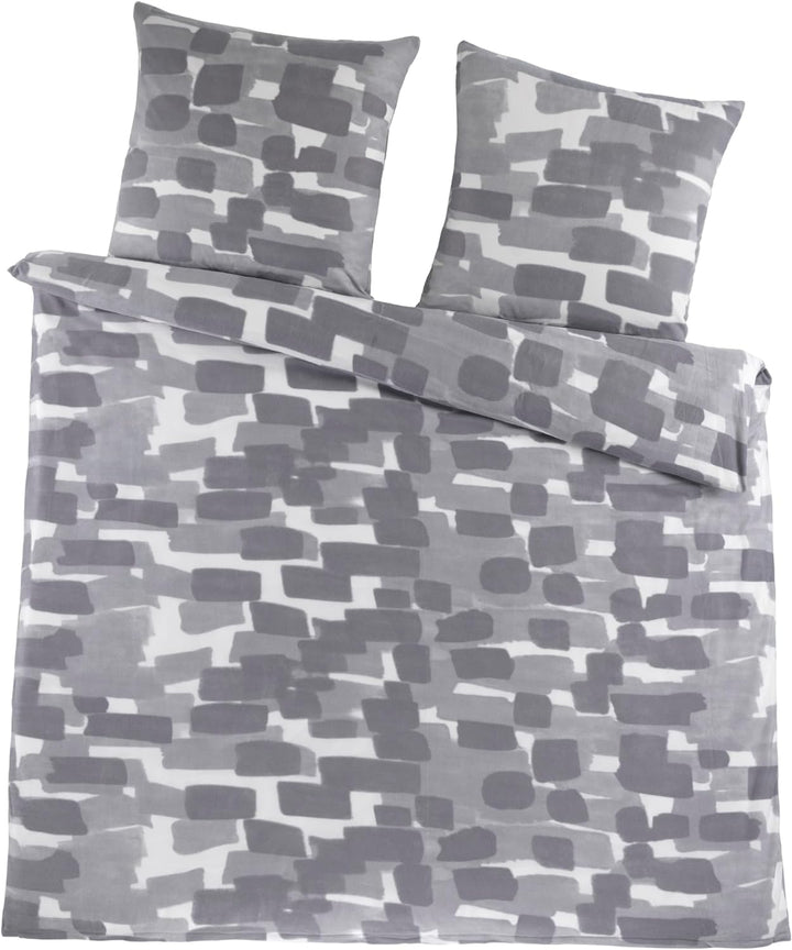 DreamHome Warme Winter Microfaser Thermo Fleece Bettwäsche 135x200 155x220 200x200 Moderne, Grösse:2
