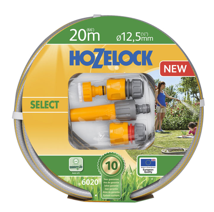 Hozelock Tricoflex Wasserschläuche Select Schlauchset, grau