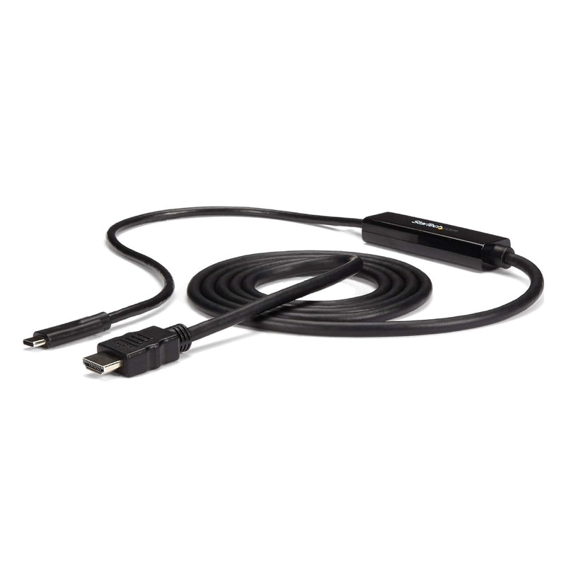 StarTech.com USB C auf HDMI Kabel - 1m - 4K -Thunderbolt 3 kompatibel - USB Typ C zu HDMI Adapter Ka