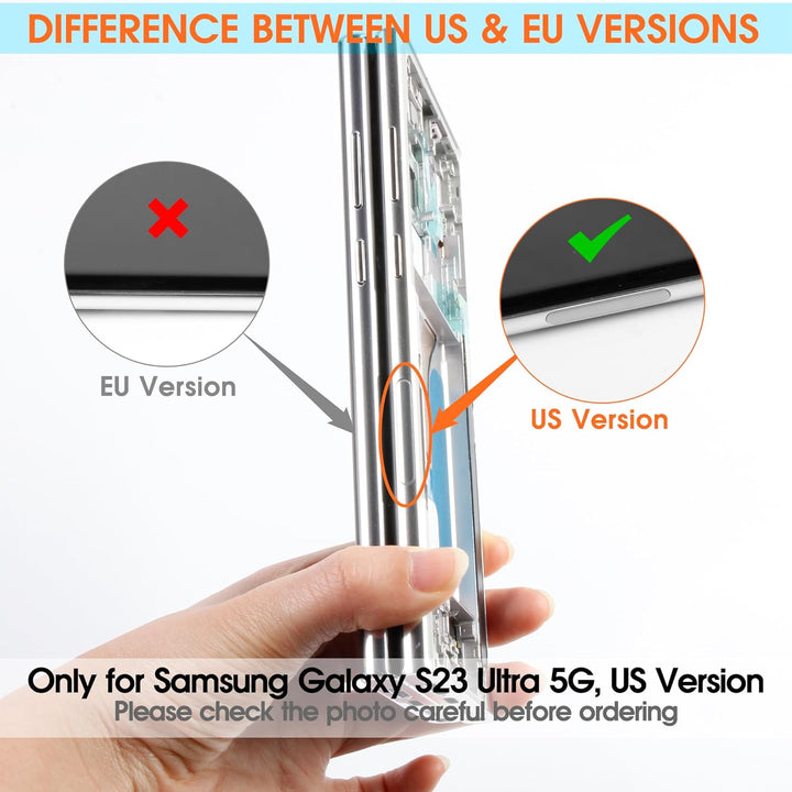 Atwist OLED Bildschirm für Samsung Galaxy S23 Ultra 5G Display für Samsung S23 Ultra 5G LCD Bildschi