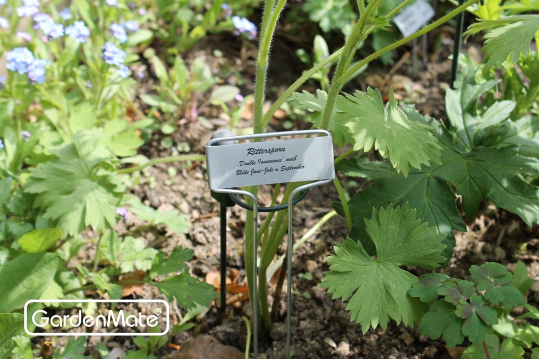 GardenMate® 25er Set Pflanzschilder Banner aus Metall, Banner