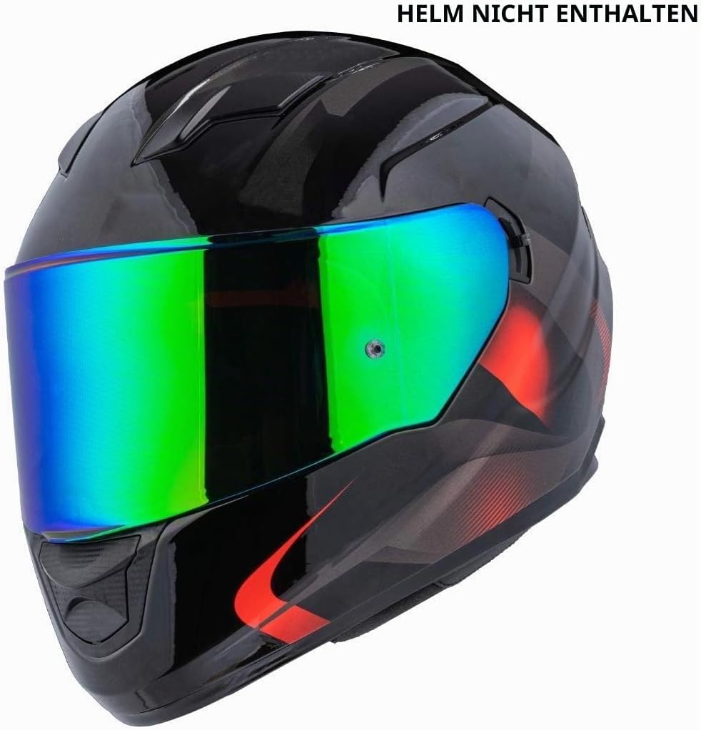 Helmvisier für Assault/Rapid/Stream,Motorradhelm Visier für LS2 FF800/FF353/FF328,Motorrad Windschut