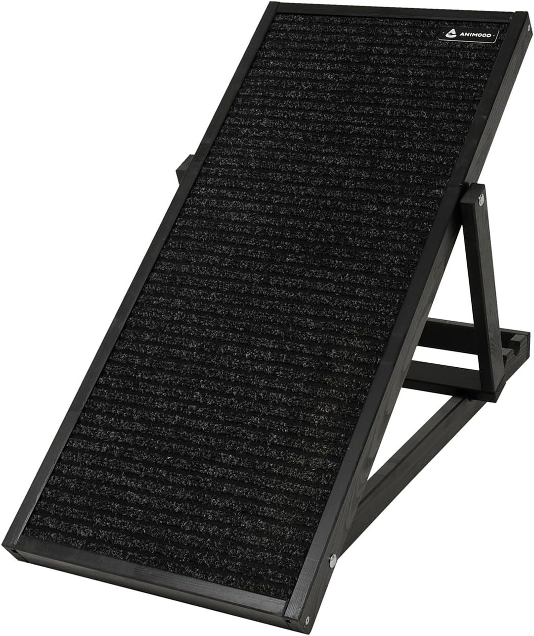 Hunderampe Skipper Hundetreppe 93x44 cm in versch. Farben (schwarz, 93x44 in cm) Schwarz 93x44 in cm