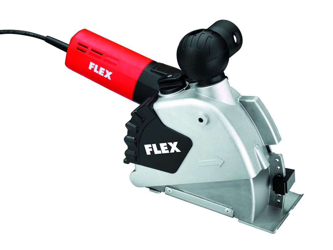 Flex Mauerschlitzer MS 1706 FR Set (schiebender, ziehender Schnitt, Schnitttiefe 0-35 mm, Nutbreite