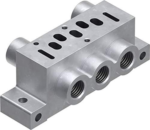NAS-1/4-01-VDMA (161109) Einzelanschlussplatte Basierend auf Norm:ISO 15407-1 Produktgewicht:160g