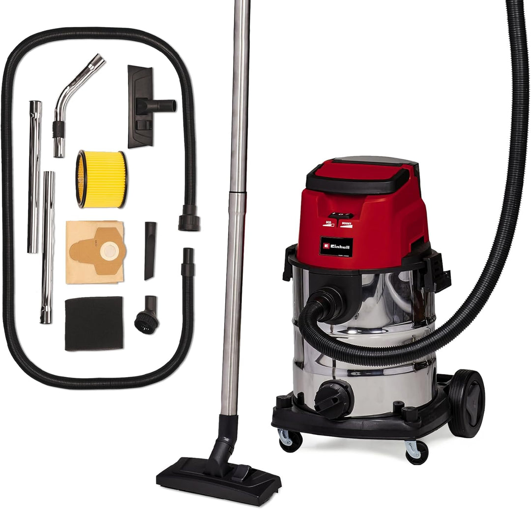 Einhell Akku-Nass-Trockensauger TE-VC 36/25 Li S-Solo Power X-Change (Li-Ion, 36 V, ECO/BOOST-Mode,