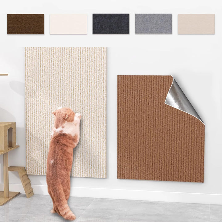 Kratzmatte Selbstklebend Katze Kratzbrett Kratzwand DIY Kratzteppich Katzenkratzer Kleber Möbelschut
