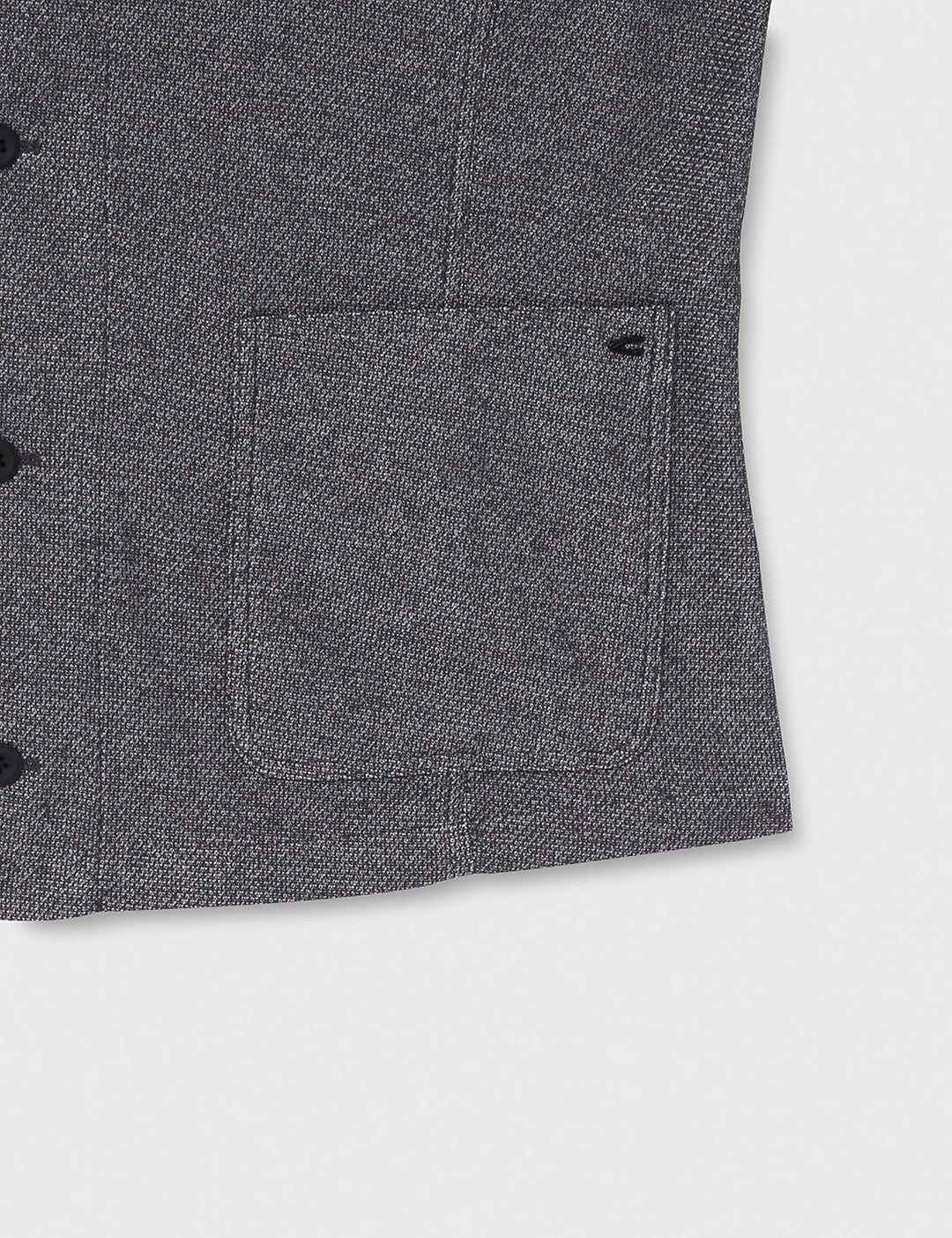 camel active Herren Lässiger Blazer 50 Graphite Grey, 50 Graphite Grey