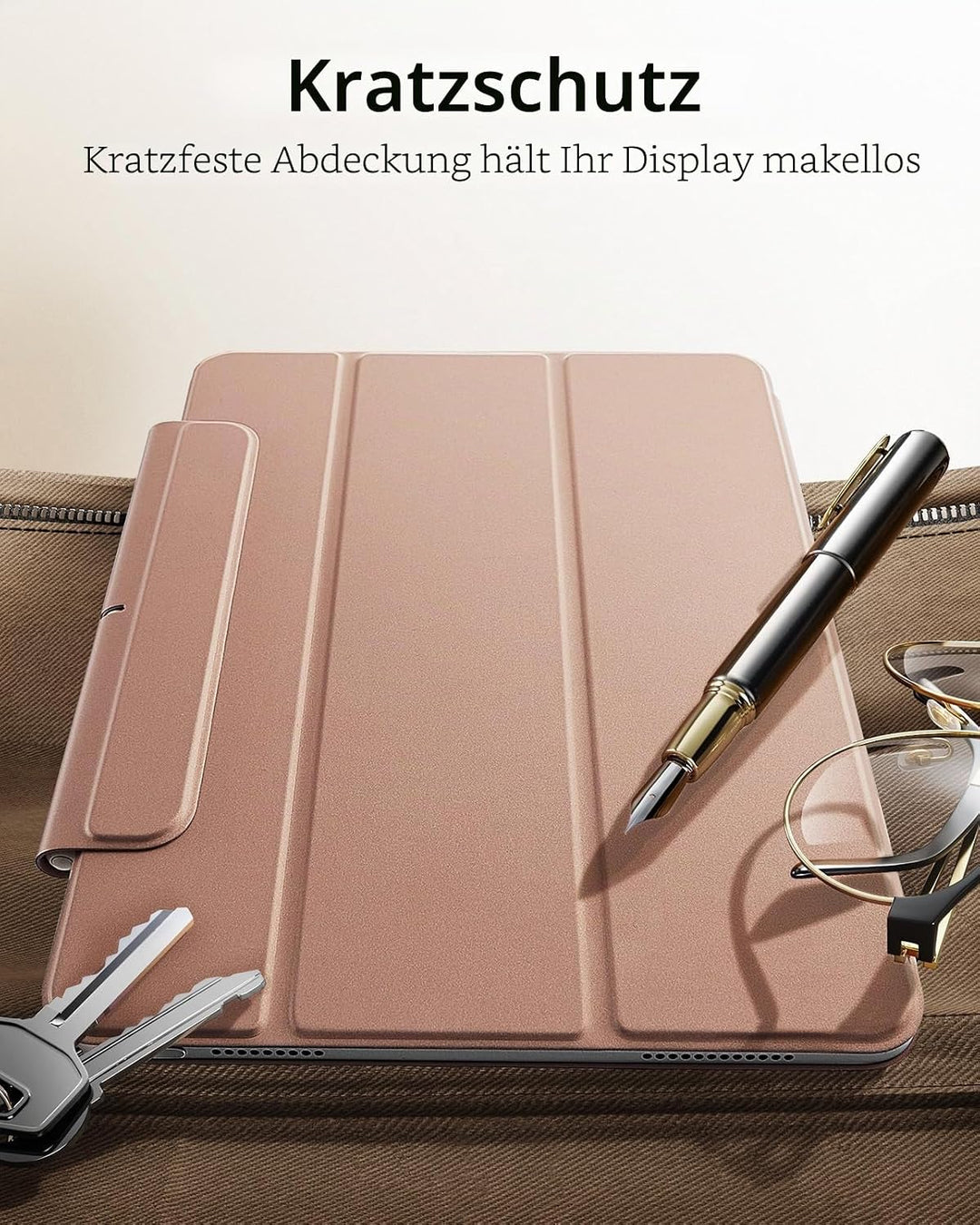 ESR für iPad Air 11 Zoll 2026 Hülle M4/M3/M2, iPad Air 5/4 Hülle (2025/2024/2022/2020) Starke Magnet