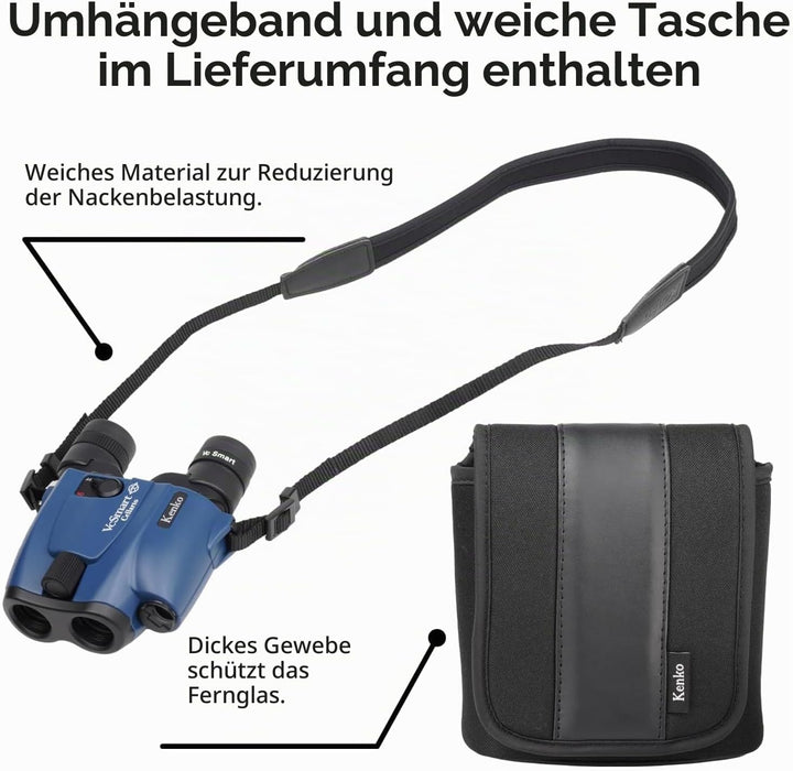 Kenko Bildstabilisierung Fernglas Vc Smart 12x21 Cellarto, Dachkantprisma, kontinuierliche Nutzung 2