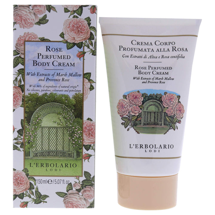 L'Erbolario Rose Körpercreme, 1er Pack (1 x 150 ml)