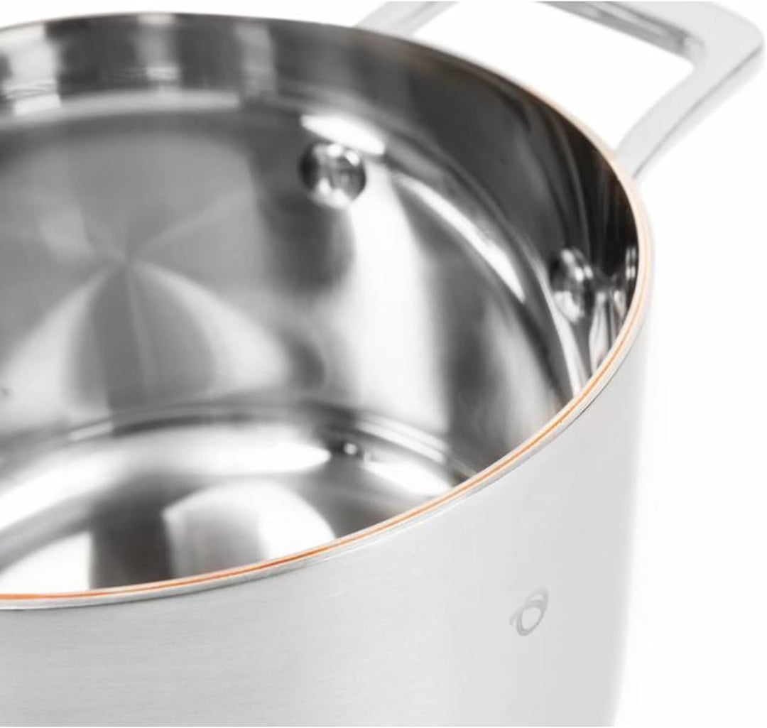 Olavson My Premium-Topf mit Kupferkern – grosser antihaftbeschichteter Topf mit Kupferkern – geeigne