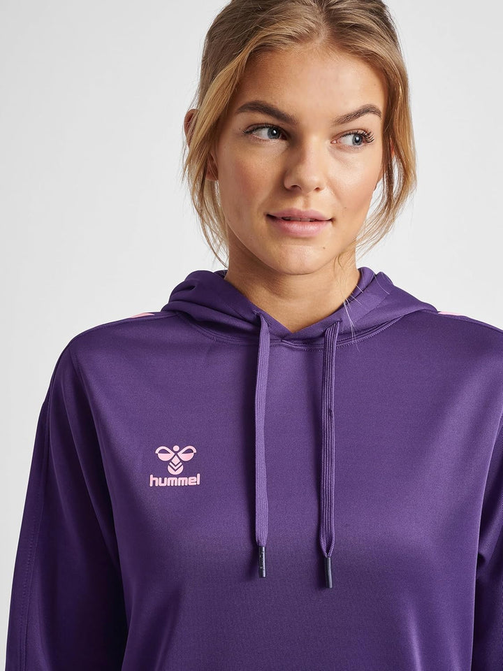 hummel Damen Hmlcore Xk Poly Sweat Hoodie Woman Sweatshirt, Acai