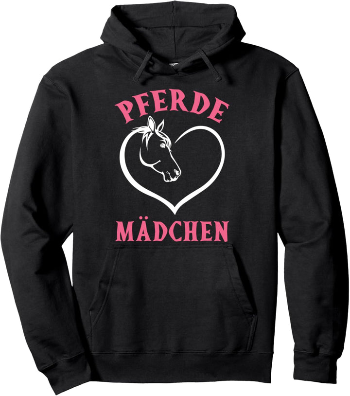 Pferdemädchen Reiten Pferde Reiter Mädchen Spruch Pullover Hoodie