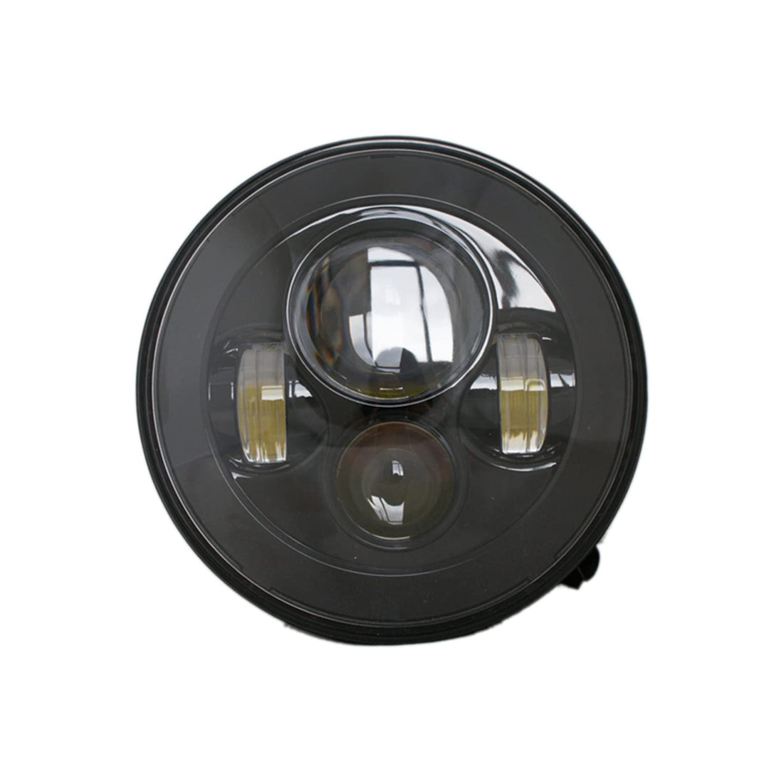 SXMA 7 '' Black Daymaker LED-Scheinwerfer-Versammlung Runde Lo/Hi Beam LED Scheinwerfer Scheinwerfer