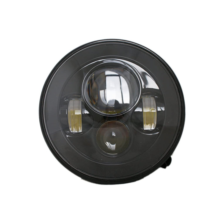 SXMA 7 '' Black Daymaker LED-Scheinwerfer-Versammlung Runde Lo/Hi Beam LED Scheinwerfer Scheinwerfer