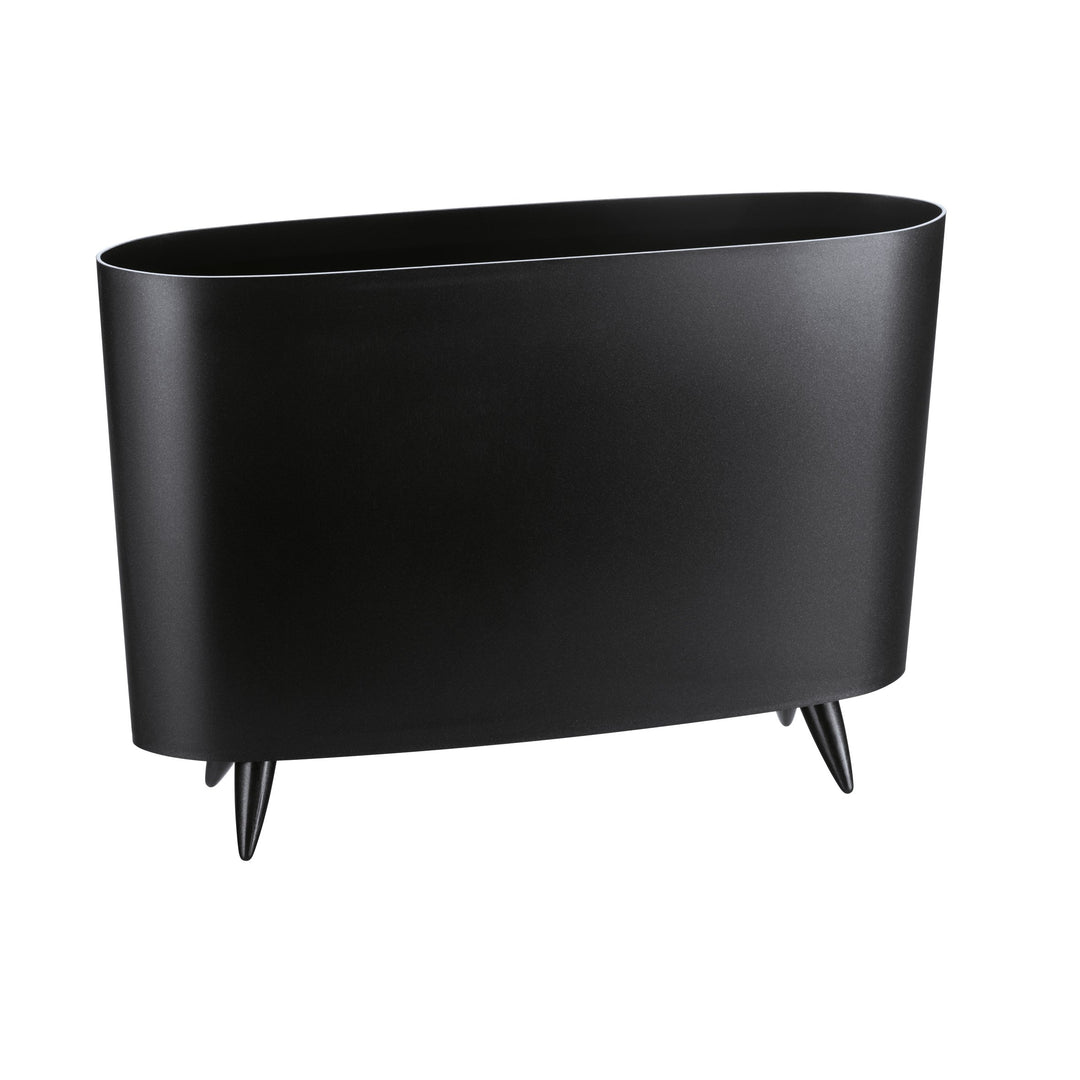 MILANO Zeitungsständer Solid Schwarz, Solid Schwarz
