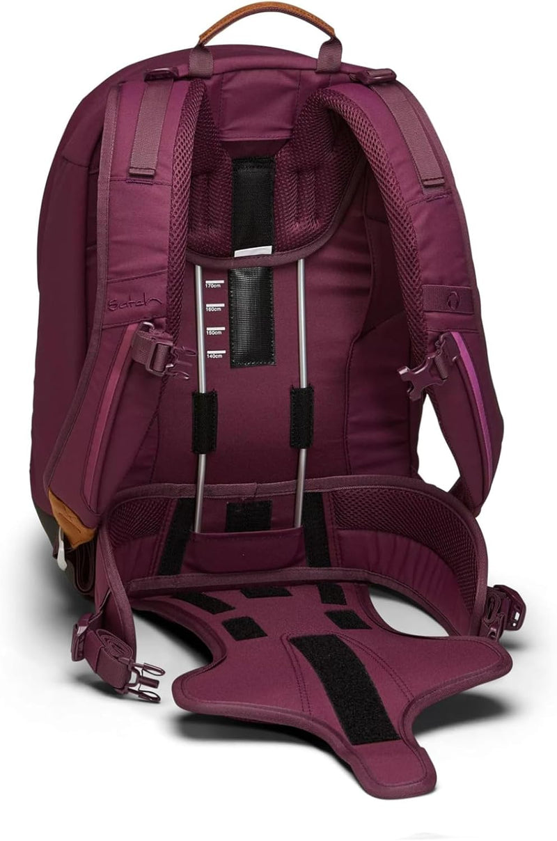 Satch Air Schulrucksack Beere, Braun (Mehrfarbig) Einheitsgrösse, Beere, Braun (Mehrfarbig) Einheits