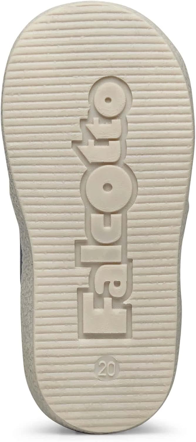 Falcotto Schnürschuhe aus gebürstetem Nappaleder 19 EU Blau Navy F Do Osso 1c50, 19 EU Blau Navy F D