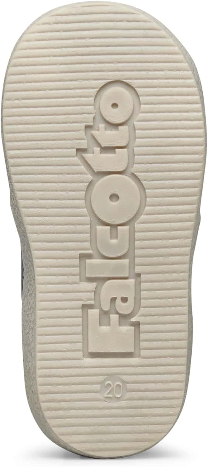 Falcotto Schnürschuhe aus gebürstetem Nappaleder 19 EU Blau Navy F Do Osso 1c50, 19 EU Blau Navy F D