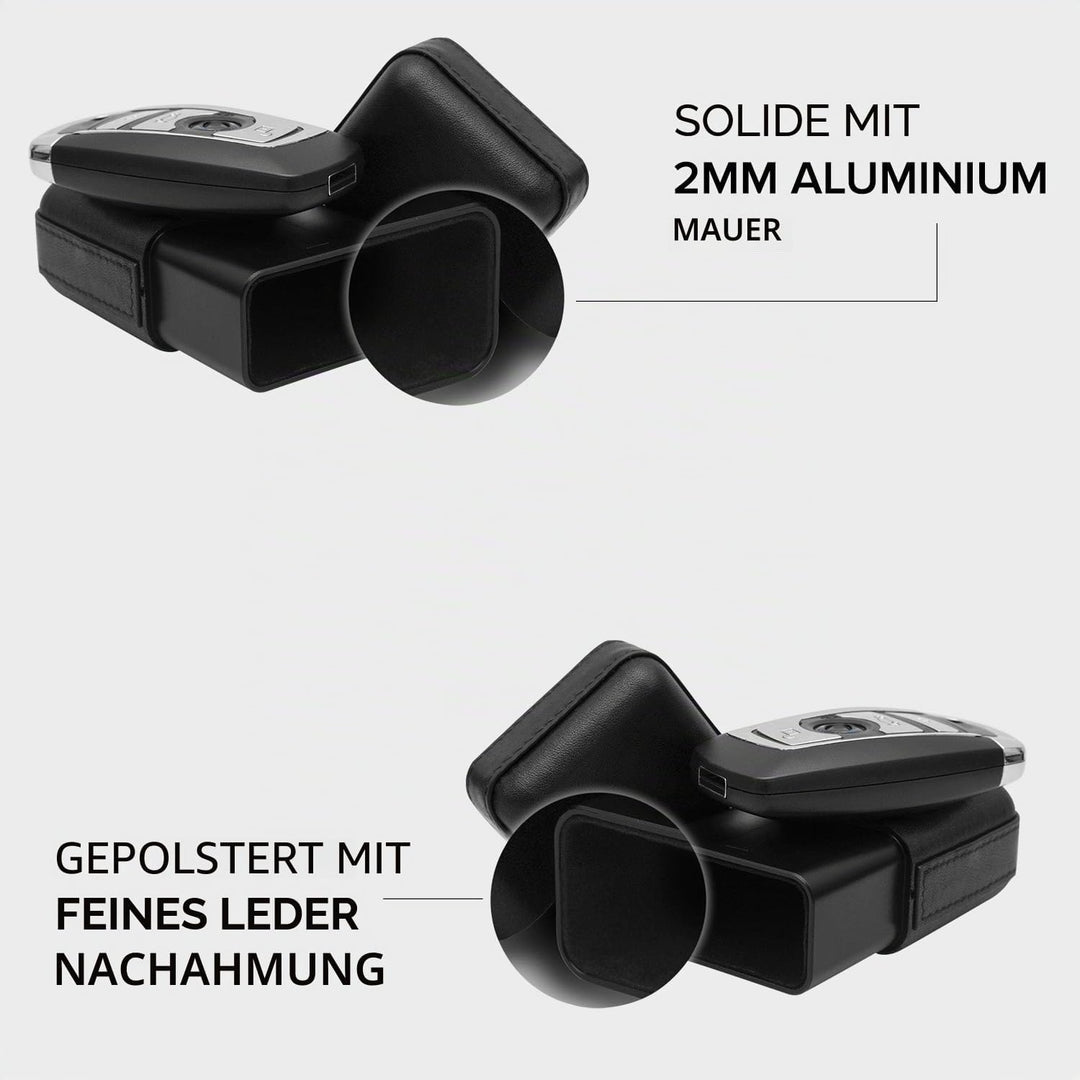 VONETTI Alpha Shield Carbon – Premium RFID-Signalblocker-Box – Smart Car Key Faraday Signalschutz, K