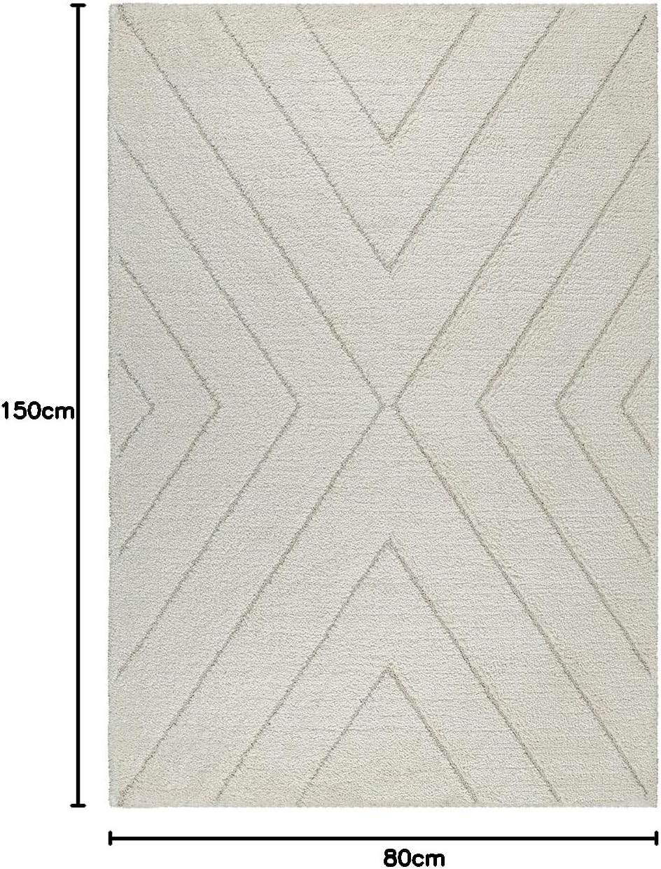 the carpet Velvet eleganter Designer Teppich Wohnzimmer, weicher &amp; pflegeleichter Hochflor Wohnzimme