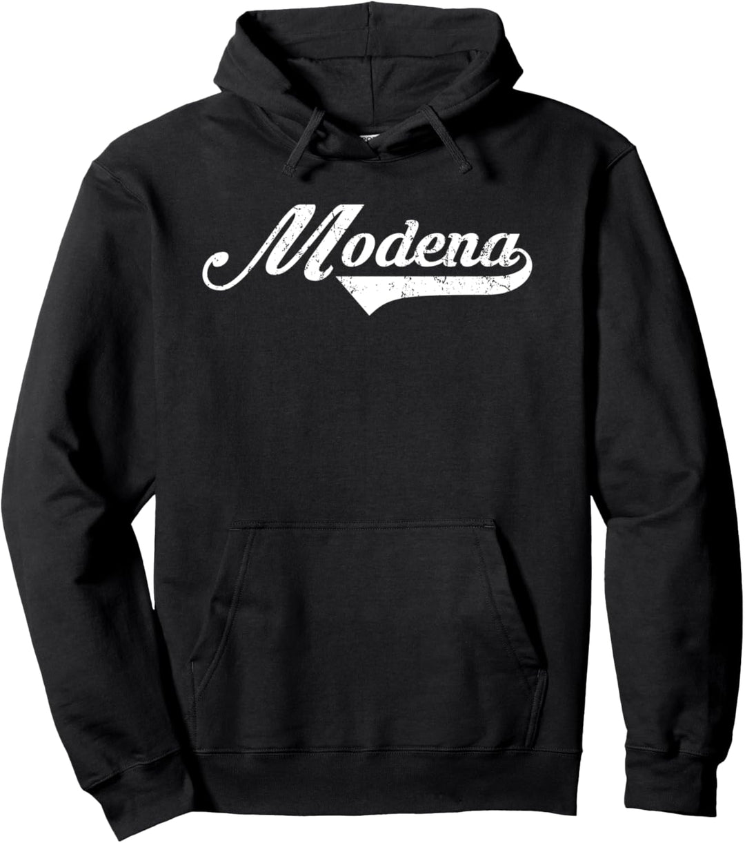 Modena Italien Stadt Vintage Design - Cool Old School Style Pullover Hoodie