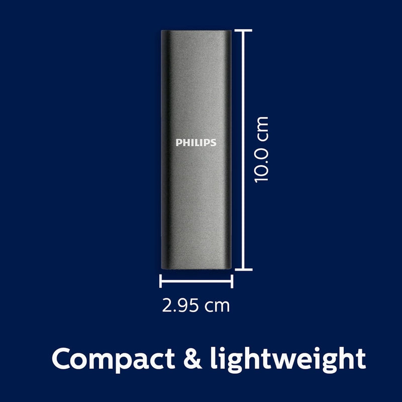 Philips Portable Externe SSD 250 GB - Ultra Slim SATA Ultra Speed USB-C - USB, leesbare snelheid tot