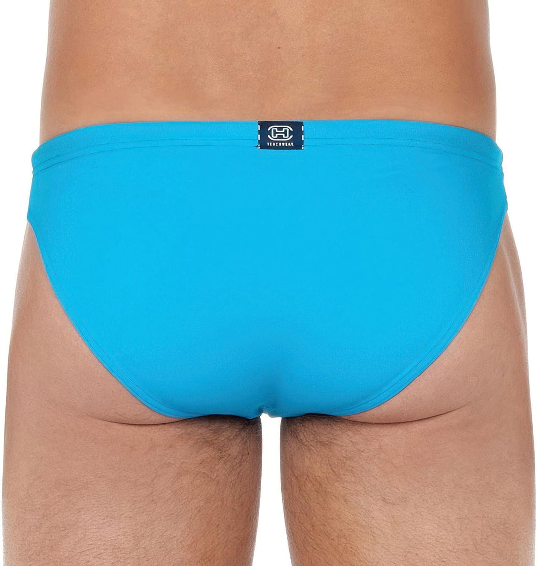 WUKX Herren Slip De Bain Micro Sea Life Badehose M Turquoise, M Turquoise